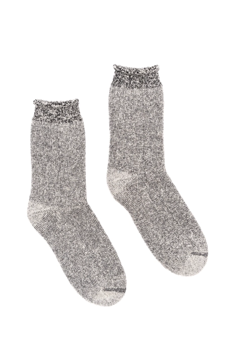 CozyHue - Crew socks - Dark Grey/White