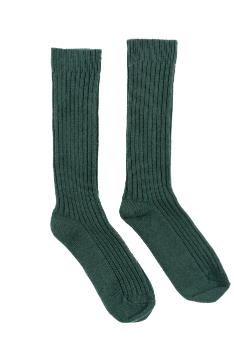 CashmereCloud - Mid-calf socks - Green